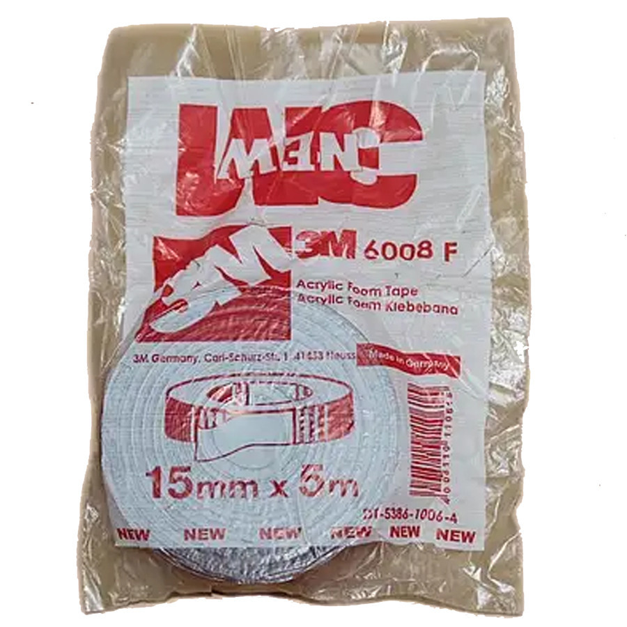 Скотч двусторонний 15мм х 5м 3M GT6008F красный Винница - изображение 1