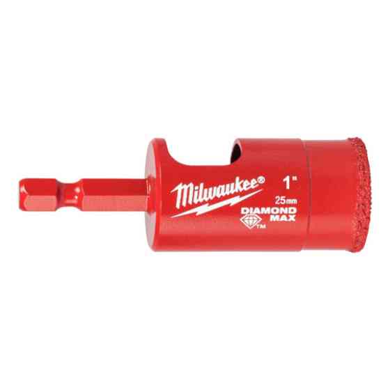 Коронка алмазна Diamond Plus MILWAUKEE, O25,0 мм (1/4 Hex) Одеса