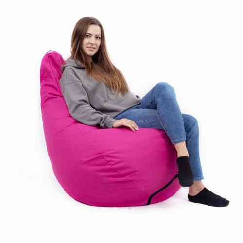 Кресло-груша Хатка Розовая Большая 90х130 Киев