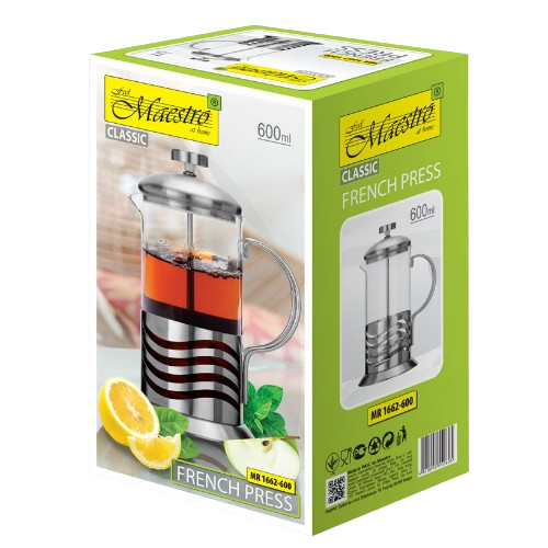 Френч-прес для кави/чаю 800мл MR-1662-800 Maestro Житомир - изображение 3
