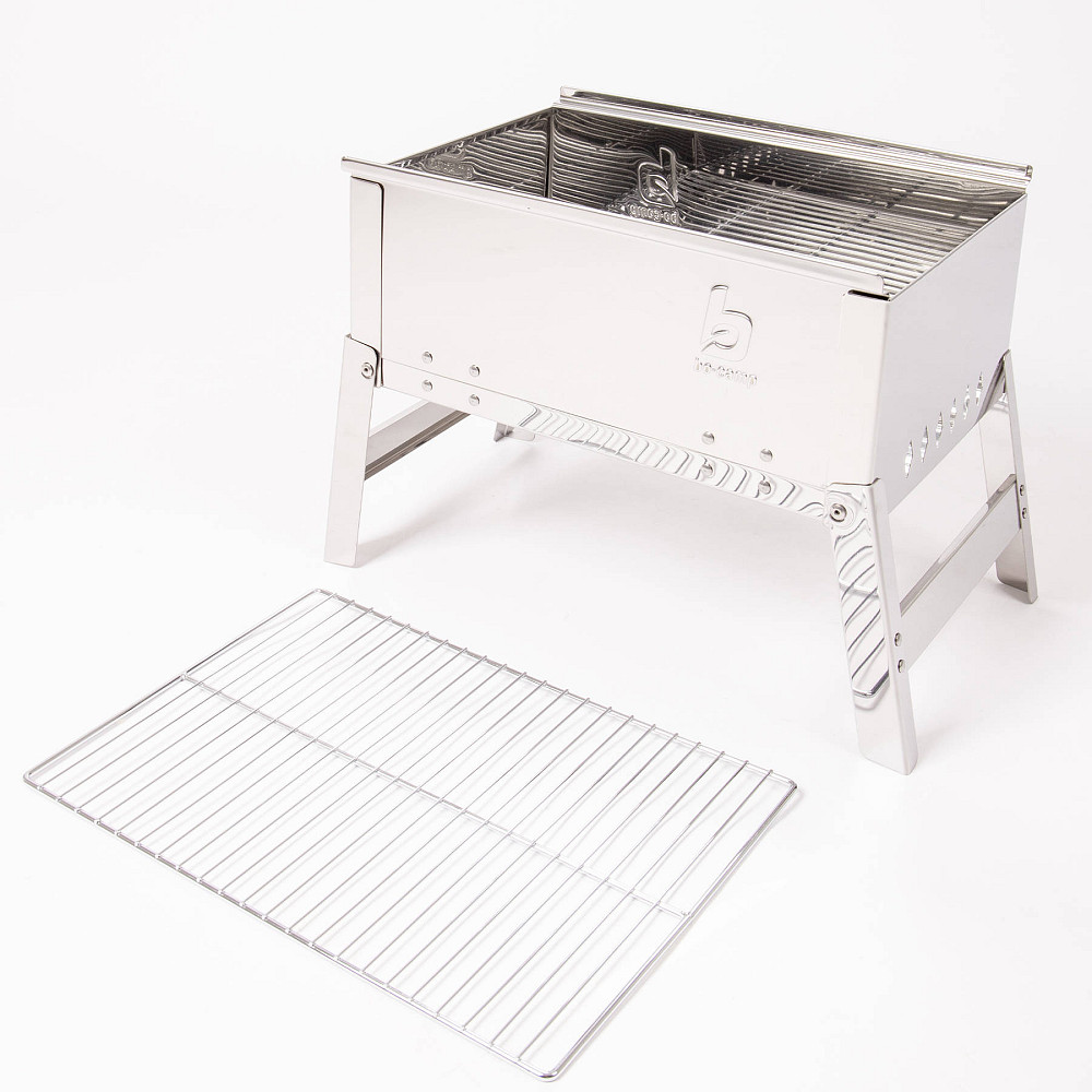 Гриль прямоугольный угольный Bo-Camp Compact Delux Silver Львов - изображение 9