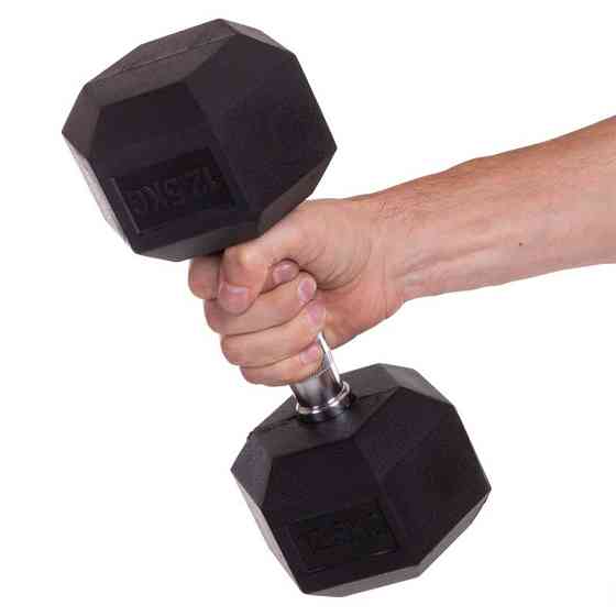 Гантель 12.5 кг цільна шестигранна SP-Planeta-8013-12_5 Київ