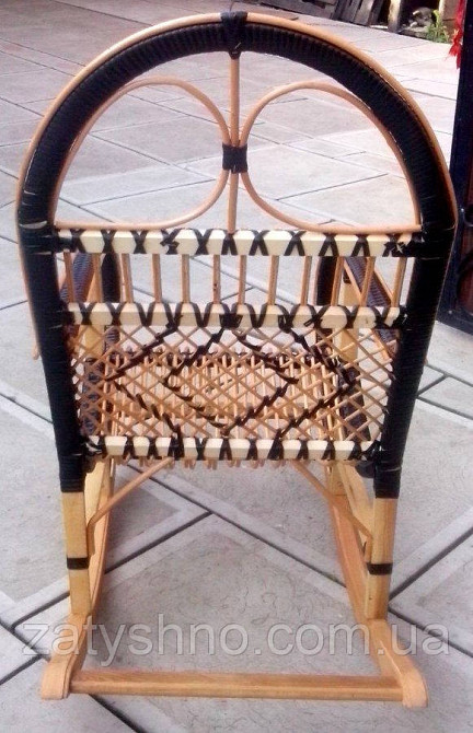 Кресло качалка буковая из лозы Киев - изображение 6