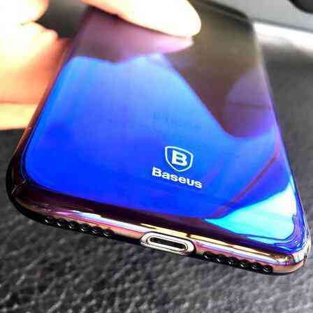 Чохол Baseus для iPhone X/Xs Glaze Purple (WIAPIPHX-GC01) Київ