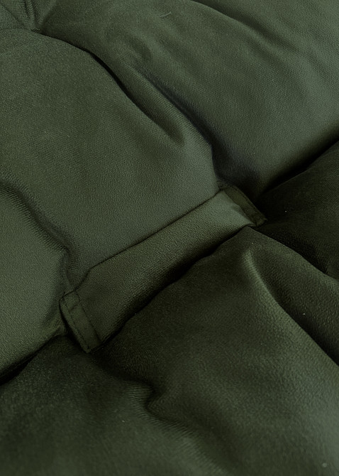 Подушка для стільців (50x120х8 см) подвійна Decorator Флокс колір зелений 84-154 Київ - фото 7