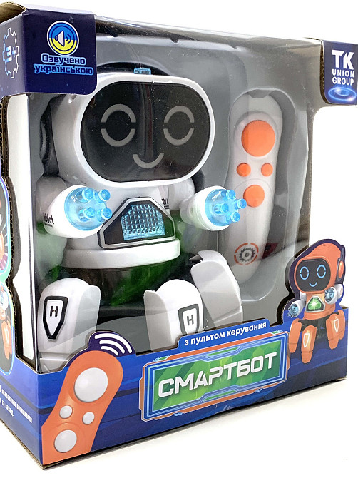 Робот на радіокеруванні TK Group Смартбот ходити танцює співає пісні укр мова Вид 2 Білий (41852) Чернігів - фото 9