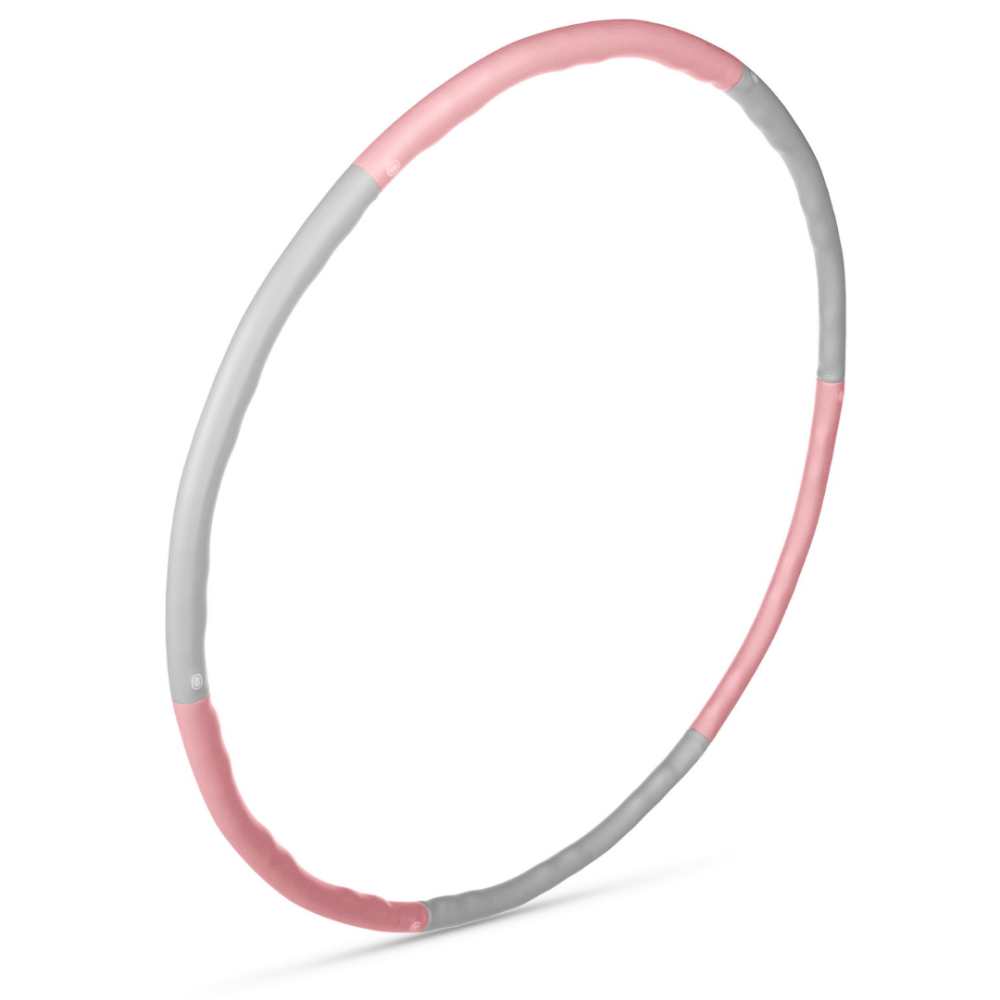 Хулахуп Gymtek з масажером 100см рожево-сірий Київ - фото 2