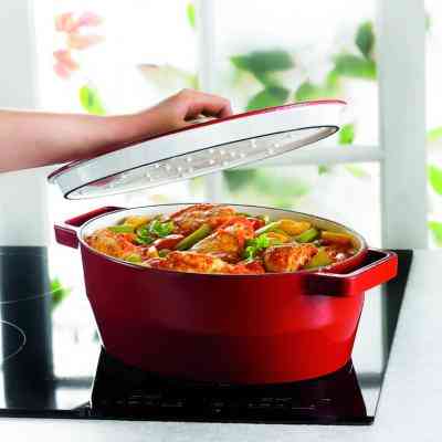 Кастрюля Pyrex Slow Cook Red 3.8 л (SC5AC29) Винница