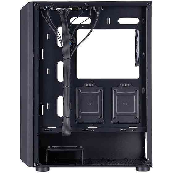 Корпус 1stPlayer H6-BK-4F7 Black без БЖ ( Black ) Харків