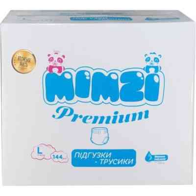 Подгузники Mimzi L 9-14 кг 48 шт. х 3 пачки (MPL3) (4820209800302) Винница