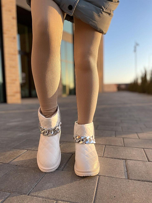 Lonza Угги жіночі LONZA бежеві натуральна шкіра висота 13 см розмір 41 (218-28F 4889) Коломия - фото 9