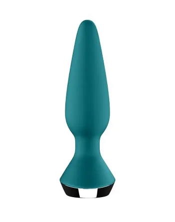 Анальна смарт-вібропробка Satisfyer Plug-ilicious 1 Petrol Львов