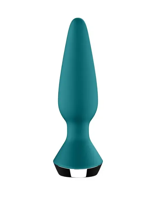 Анальна смарт-вібропробка Satisfyer Plug-ilicious 1 Petrol Львів - фото 4