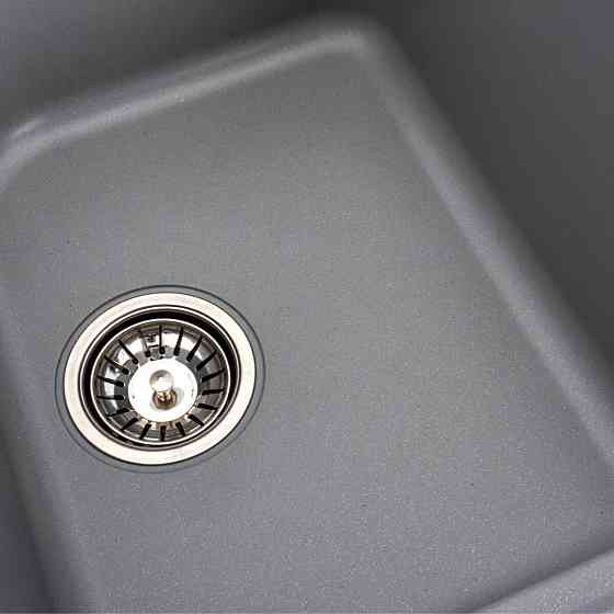 Гранітна мийка для кухні VALESO 7950 Equatoria матовий Сірий металік Коломыя