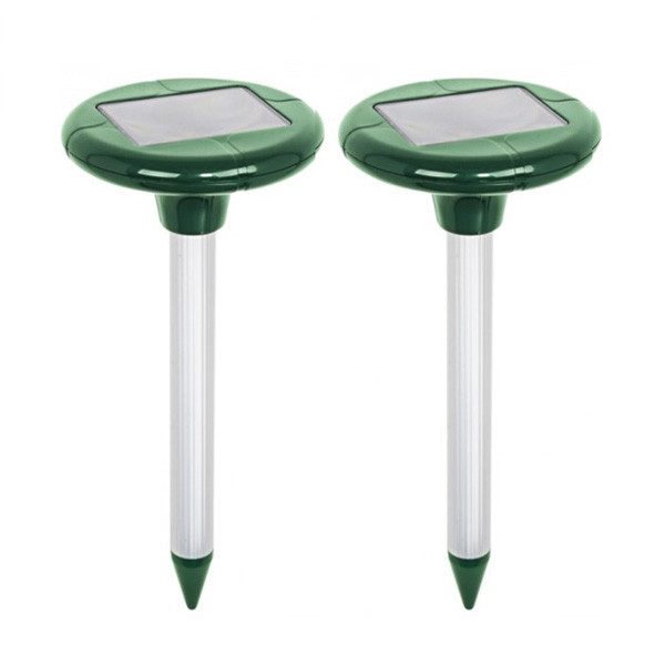 Отпугиватель кротов и змей на солнечной батарее, 2 шт Днепр - изображение 1