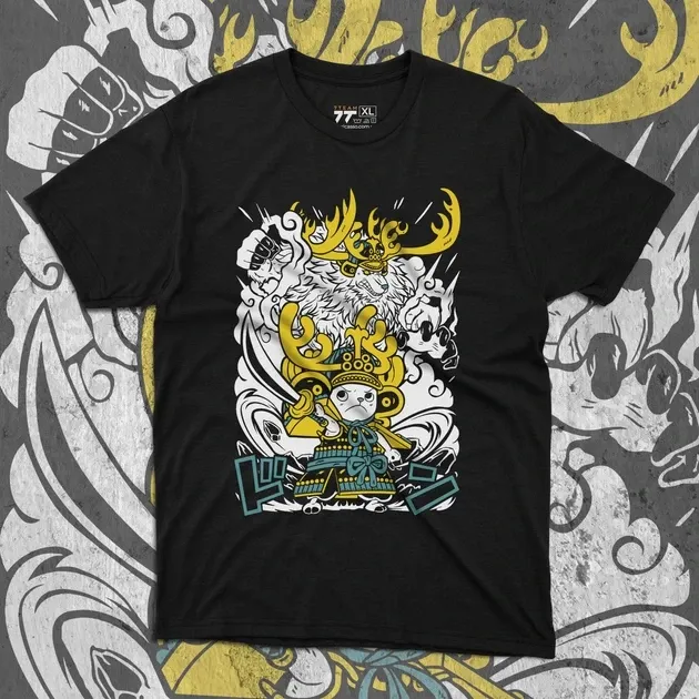 Футболка чоловіча з  принтом Ван Пис Чоппер Самурай Розмір 48 Anime0999 Дніпро - фото 1