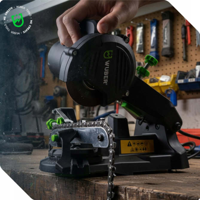 Верстат для заточування ланцюгів 85W 5800об/хв Wuber (Польща) Київ - фото 4