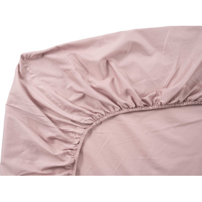 Простынь Ardesto на резинке Mix&Match сатин 180х200+30 см пудра (ART1820FSP) Винница - изображение 4