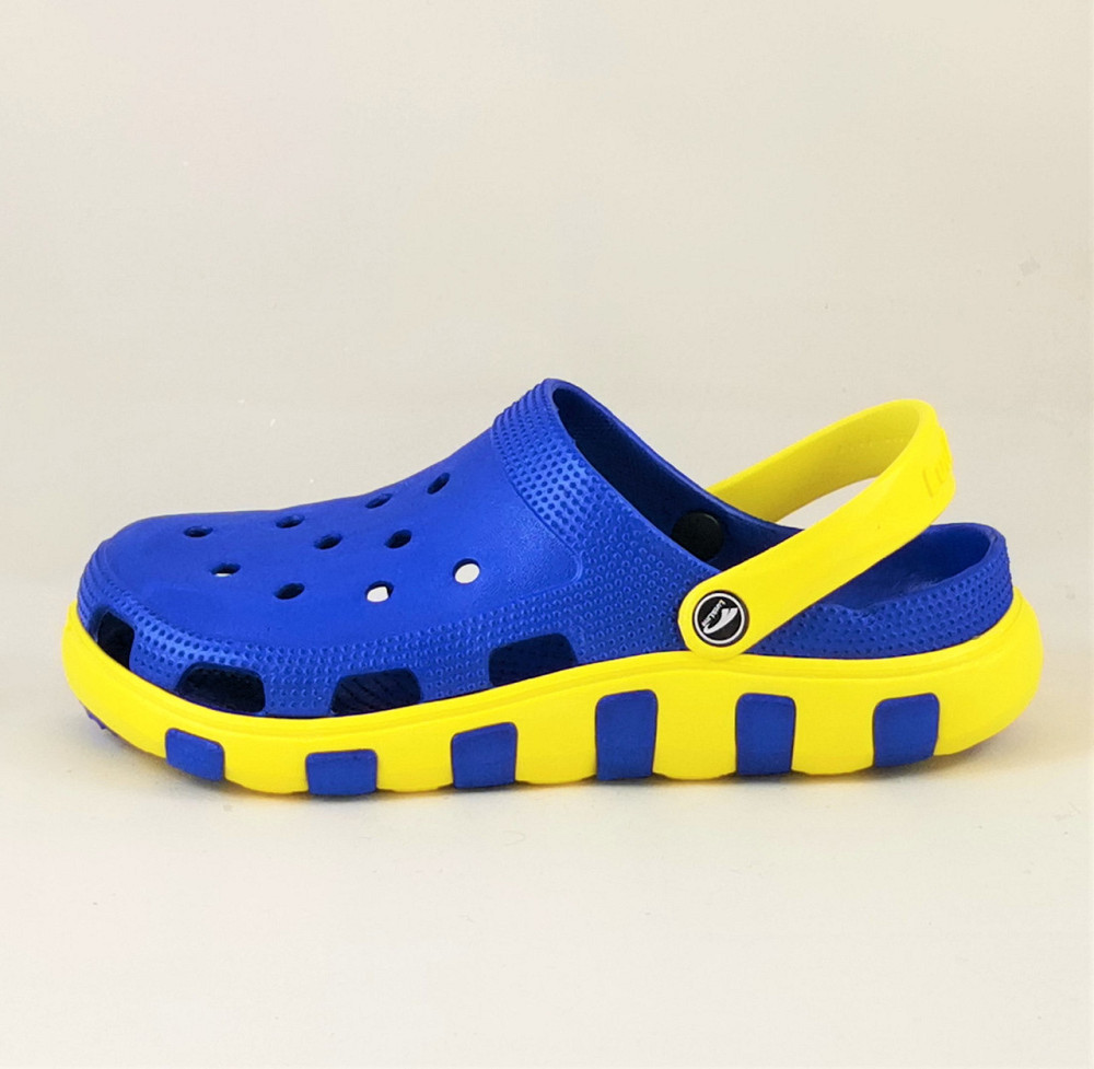 Чоловічі капці CROC$ Жовто-блакитні Крокси Шльопанці Сині (розміри: 40,41,42) Дніпро - фото 9