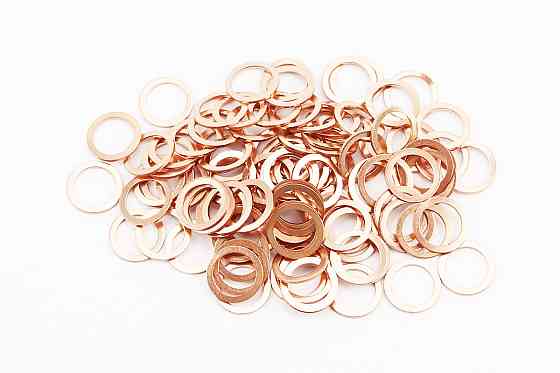 Шайба мідна 10x14x1мм DIN7603A, к-кт 100шт Київ