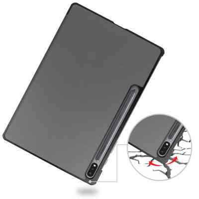 Чехол для планшета BeCover Smart Case Samsung Tab S9 Plus (SM-X810/SM-X816)/S9 FE Plus (SM-X610/SM-X616) 12.4" Gray (710324) Винница