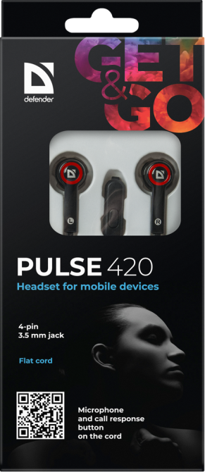 Гарнитура Defender Pulse 420 Red (63424) (6217089) Киев - изображение 5