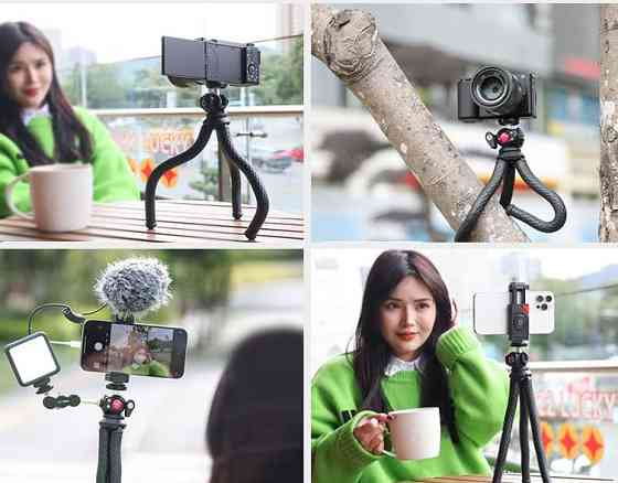 Штатив гибкий для телефона мини осьминог 36см ULANZI FT-01 Киев