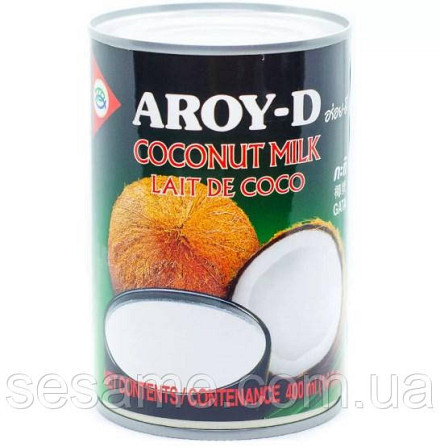 Кокосовое молоко Aroy-D 70% 400мл Харьков - изображение 1
