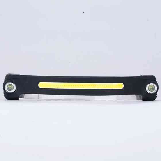 Ліхтар акумуляторний налобний WJ-8088 2*3W+COB5W Харків