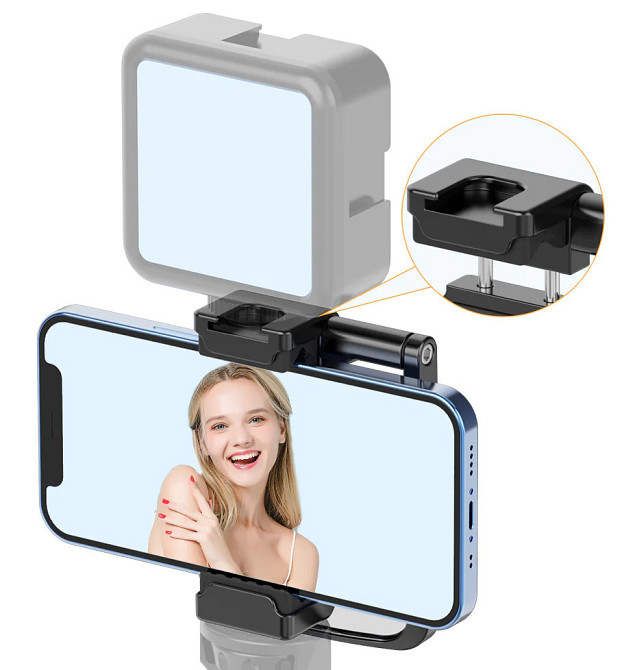 Тримач для телефону із селфі дзеркалом Ulanzi ST-30 Київ - фото 4