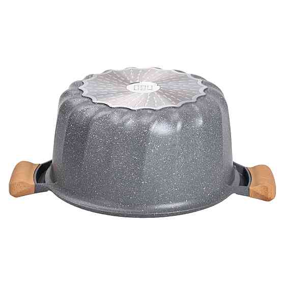 Большая антипригарная кастрюля 11 л с крышкой Ø32 см Киев