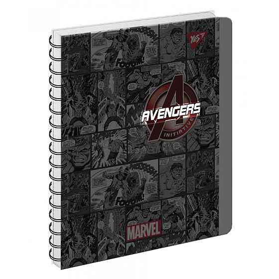 Зошит із роздільниками А5/144 арк."Yes" пласт. обкл. Marvel , 681780, шт Київ