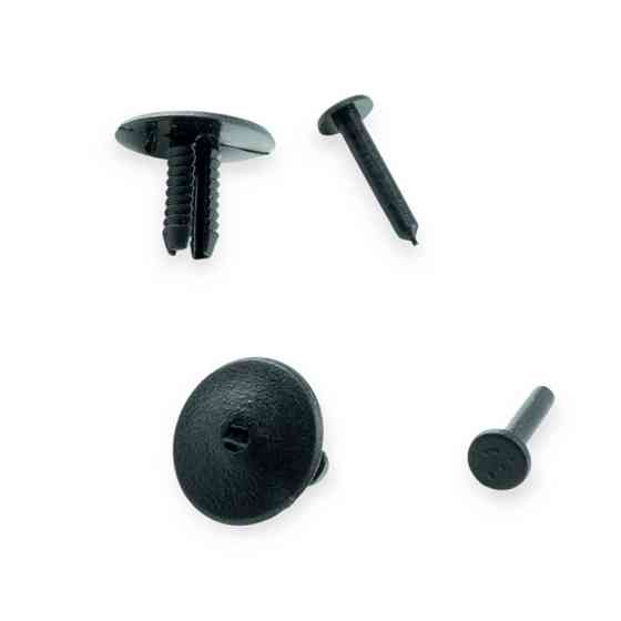 Клипса распорный бампера и арок BMW (отв6,5, дл20, шл6,5) (100шт) №107 Мукачево