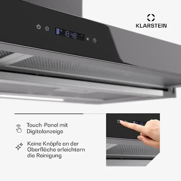 Витяжка телескопічна Klarstein Mariana Neo 90 з Німеччини Уцінка Дніпро - фото 5