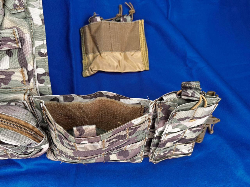 Плитоноска Yakeda (без плит) + підсумки + швидкознімна + бічні кишені під плити (Мультикам) Київ - фото 5