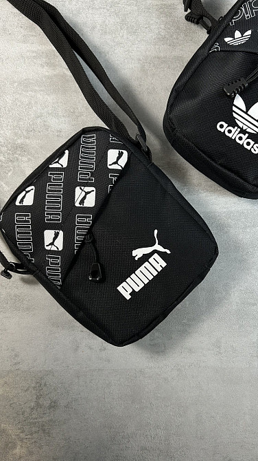 Барстека Nike, Чоловіча сумка через плече, Текстова барсетка на три відділення, Брендаова сумкаMasterSem Київ - фото 1