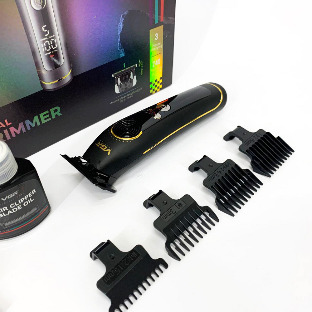 Машинка для стрижки волосся для професіоналів VGR V-299 Електробритва голови UB-97 Київ - фото 8