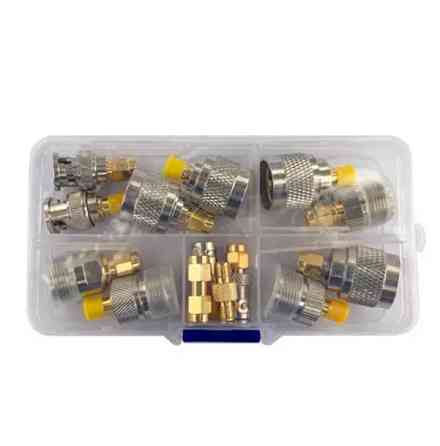 Набір перехідників для антен, адаптери SMA на SMA BNC N PL259 SO239, 14 шт. Вінниця