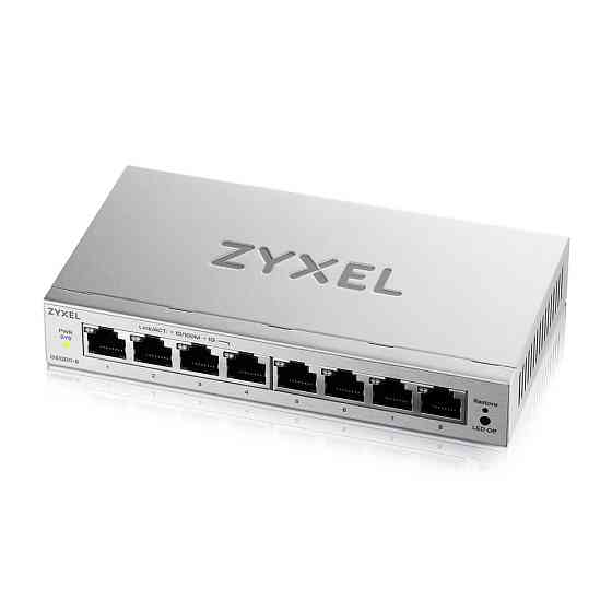 Коммутатор ZYXEL GS1200-8 v3 (GS1200-8V3-EU0101F) ( 24849 ) Харків