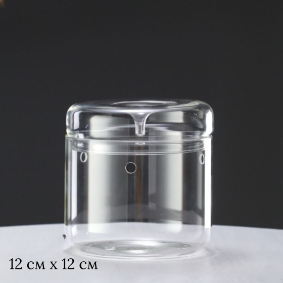 Емкость для флрариума, мосариума, бонсай 1.55 л 15 х 11 см Одесса