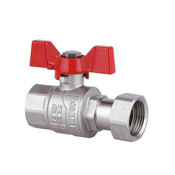 Кран кульовий з накидною гайкою Thermo Alliance Forte 3/4" ВР для води прямий SF260W20 Київ