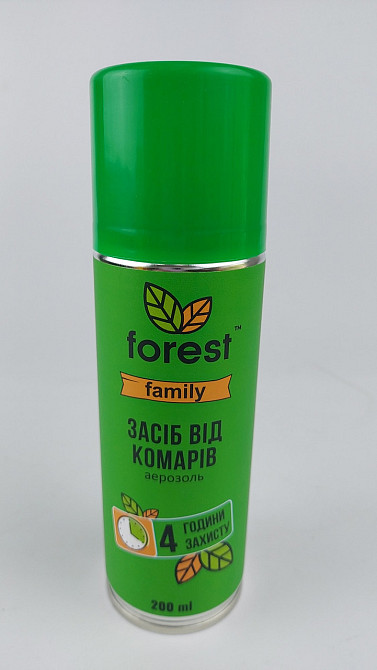 Forest Спрей-репелент "Forest Family" від комарів 200 мл (12 шт./ясть) (1 шт.) Харків - фото 1
