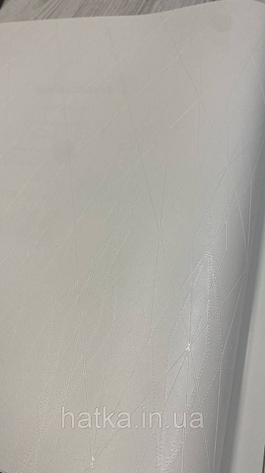 Шпалери метрові вінілові на флізеліні A.S.Creation Elite of Shades1.06x10 геометрія смужки фігури білий 78654-1 Київ - фото 5