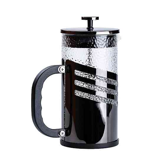 Чайник з френч-пресом 1 л чорний Київ