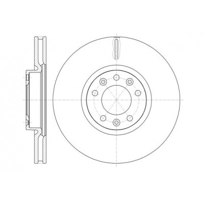 Тормозной диск REMSA 61472.10 Винница - изображение 1