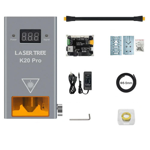 Мощный лазер с подачей воздуха для резки гравировки 20Вт 450нм Laser Tree K20 Pro Вінниця - фото 4