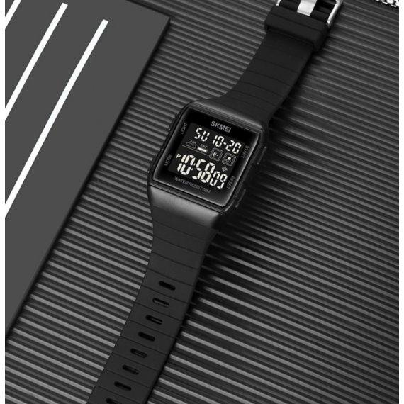 Чоловічий наручний годинник Skmei Hakaton Pro (Чорний) Вінниця - фото 10