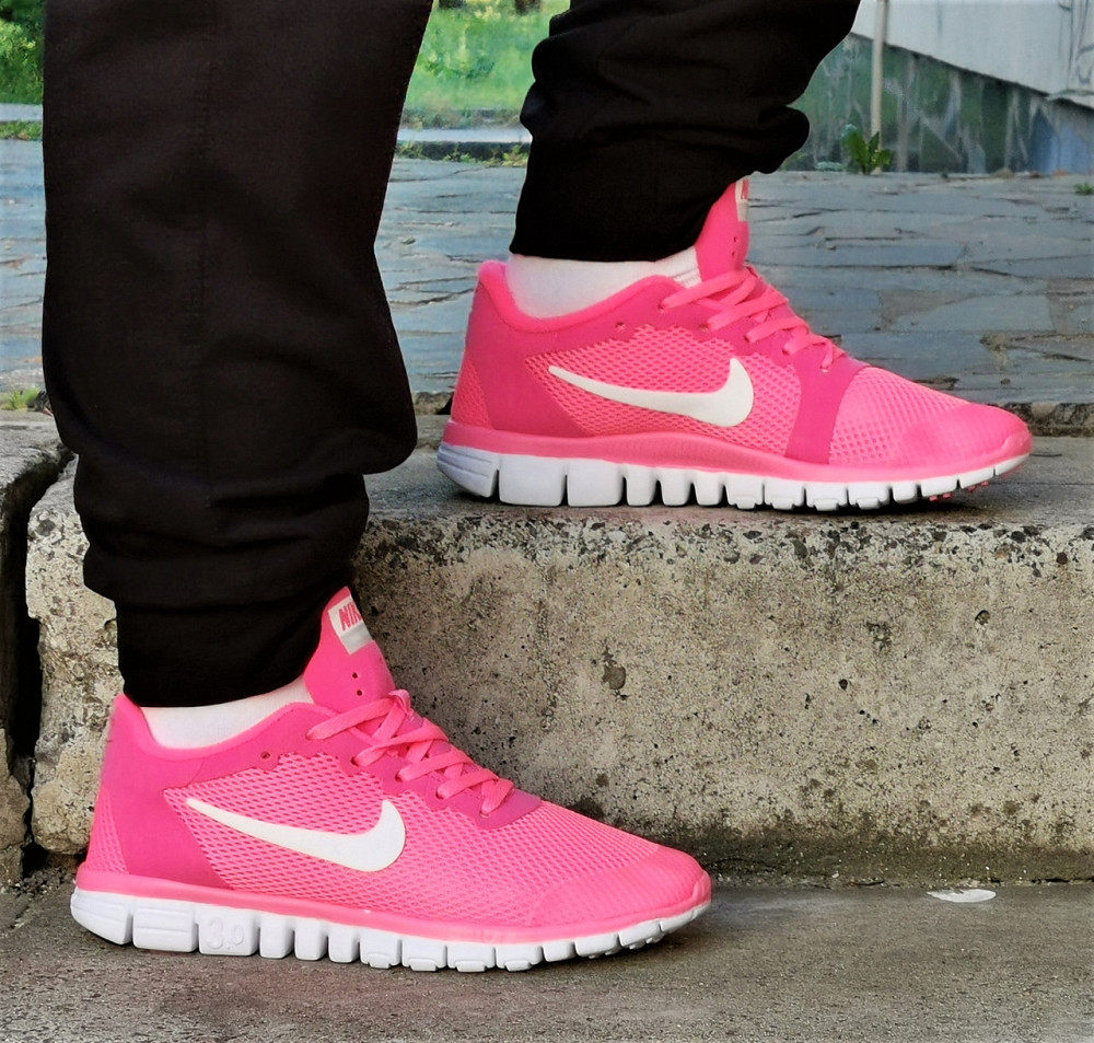Кросівки Nike Free 3.0 Сіточка Жіночі Найк Літні Рожеві Мокасини (розміри: 38,39,40) Дніпро - фото 8