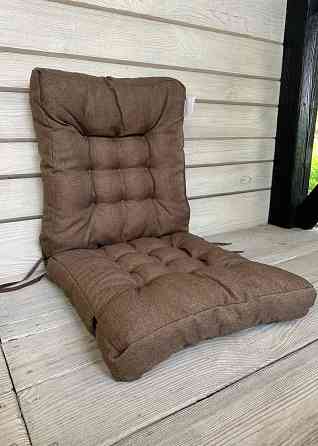 Подушка для стільців (50x120х8 см) подвійна Decorator Sawana колір світло-коричневий 84-164 Київ