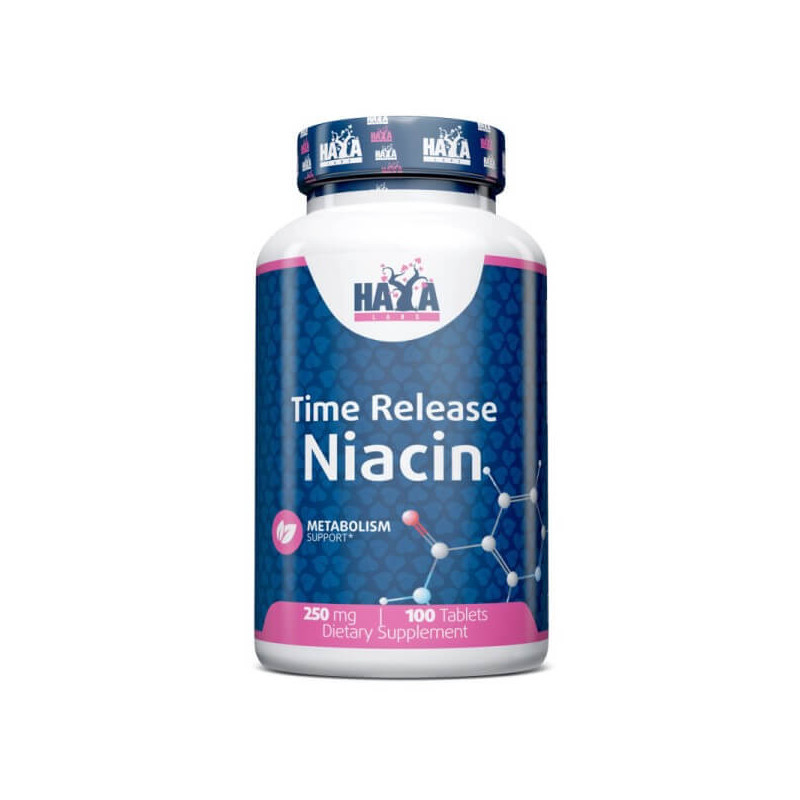 Ниацин Haya Labs Niacin Time Release 250mg 100 Tabs Луцк - изображение 1